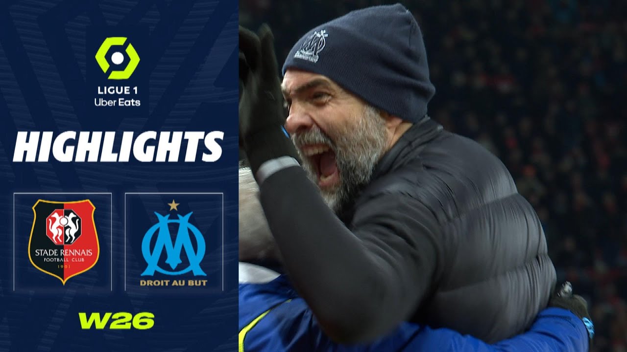 STADE RENNAIS FC - OLYMPIQUE DE MARSEILLE (0 - 1) - Highlights - (SRFC - OM) / 2022-2023
