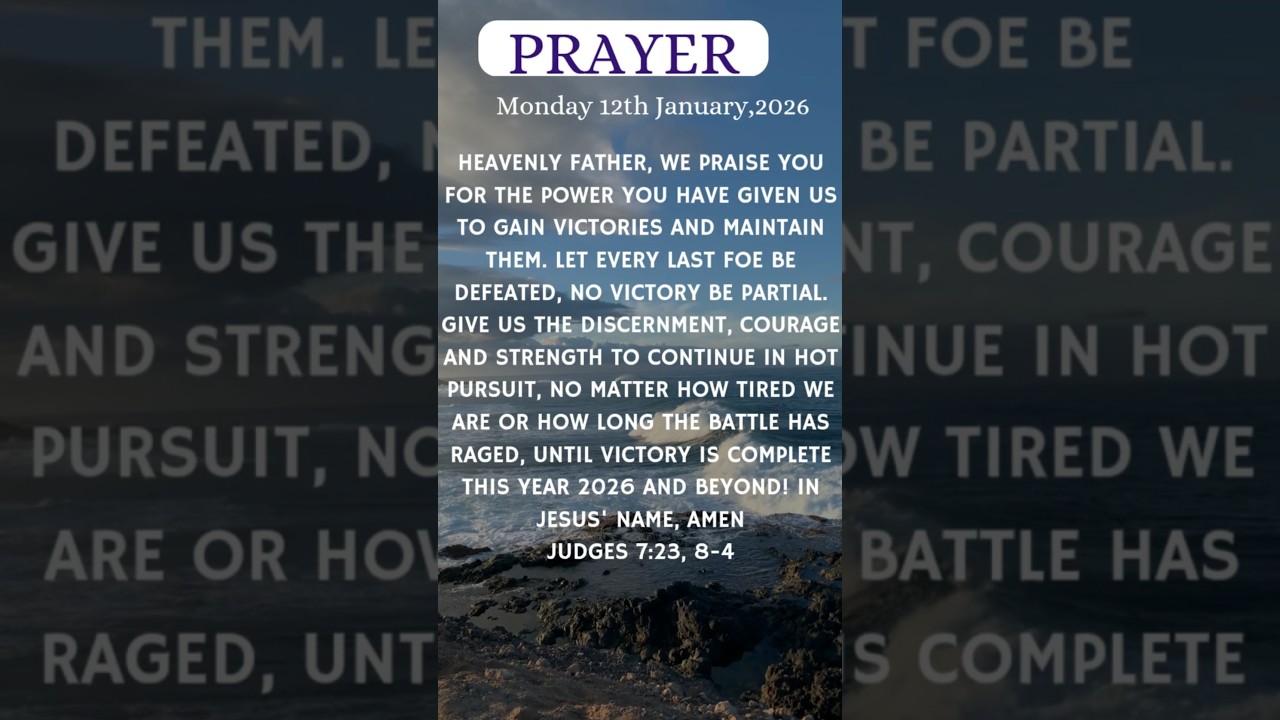 PRAYER FOR VICTORY. Judges 