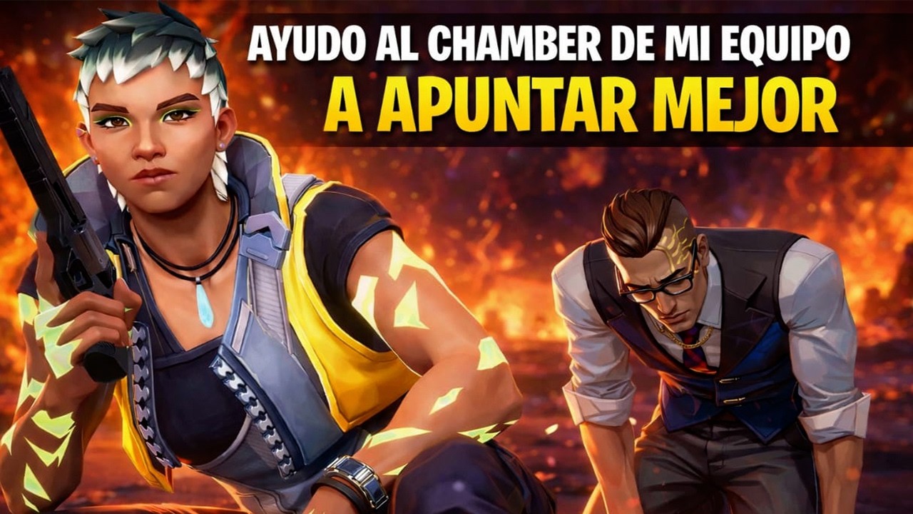 El Chamber de mi equipo FALLABA TODO... TUVE QUE CARREAR | Valorant