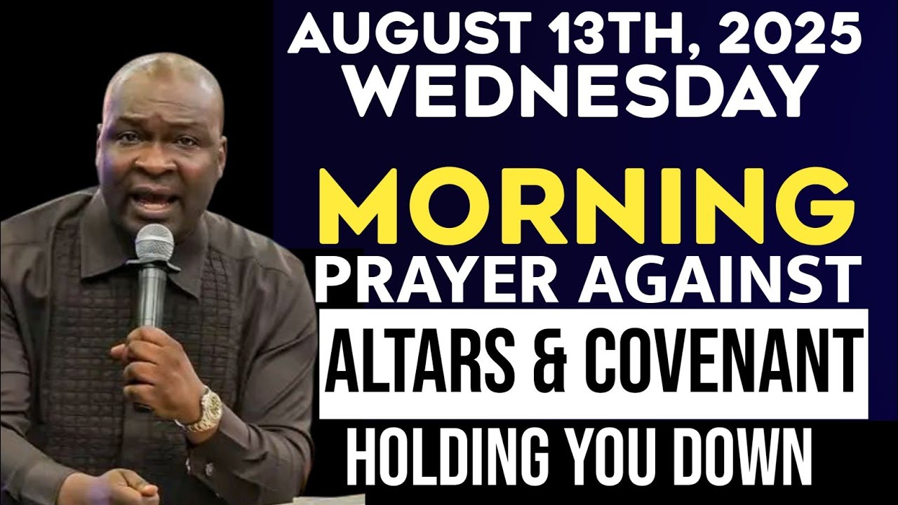 [Wednesday 13th August 2025] Break Evil Altars, Witchcraft & Delay | Prayer – Apostle Joshua Selman
