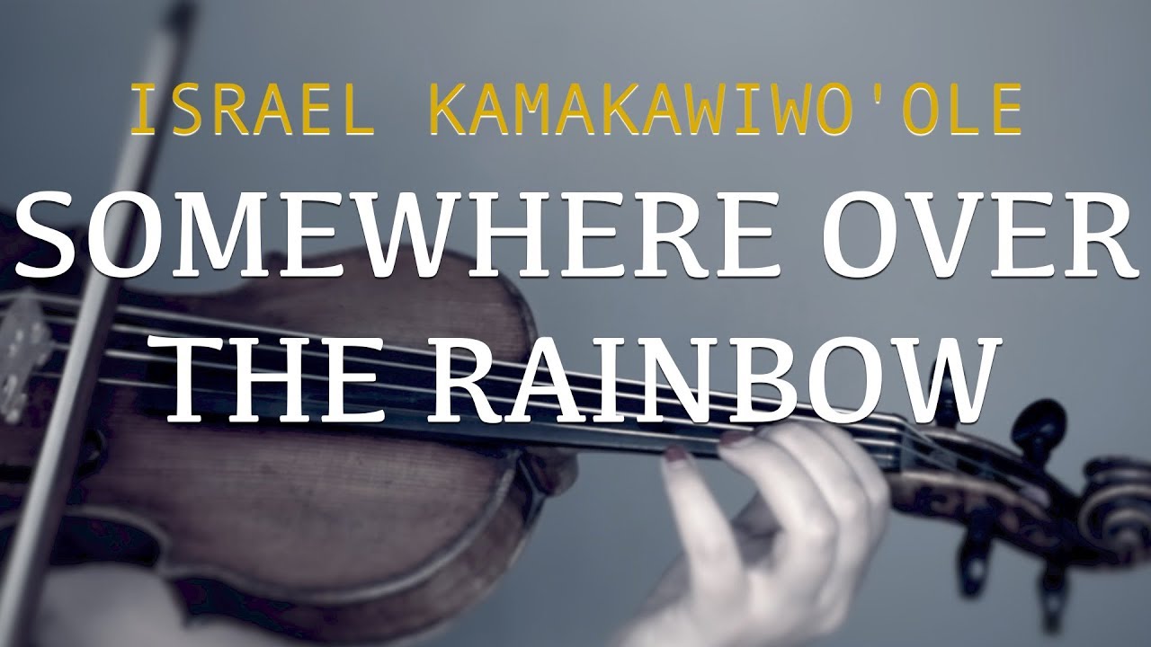Israel Kamakawiwo'ole - Somewhere Over The Rainbow for violin & ukulele (COVER)