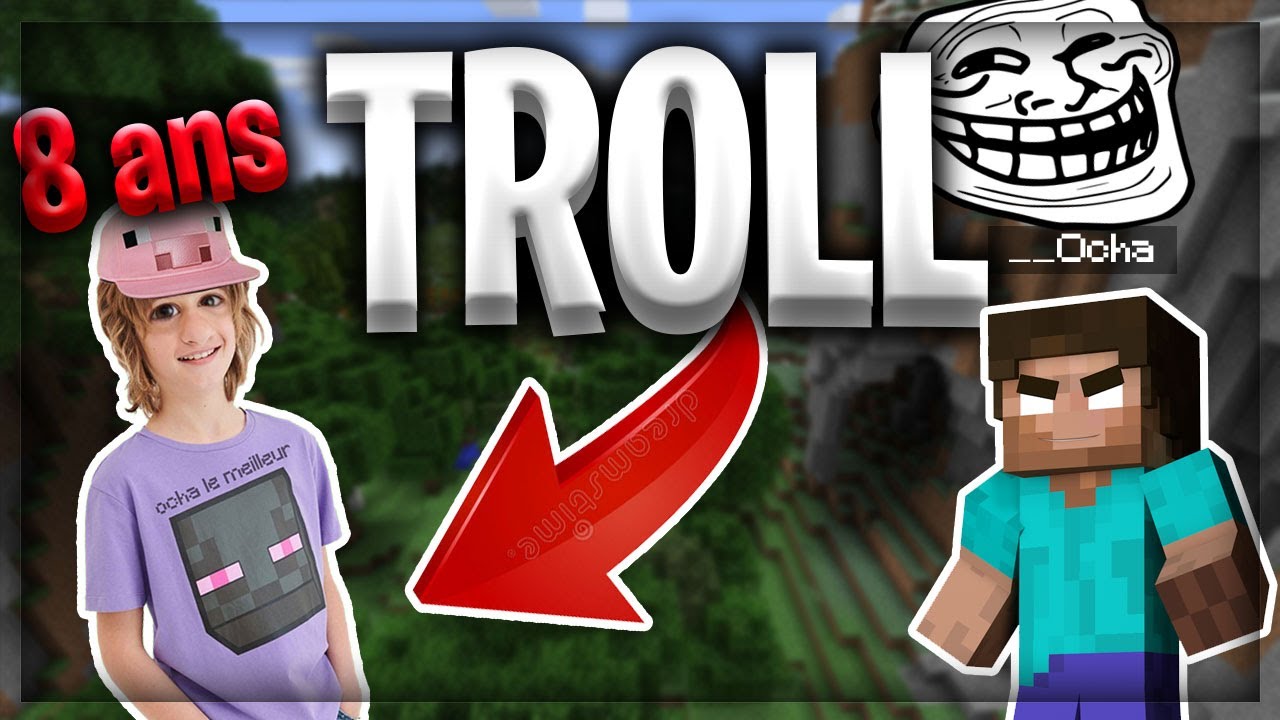 Je Troll Un Kikoo De 8 ans, Il Croit à Herobrine !