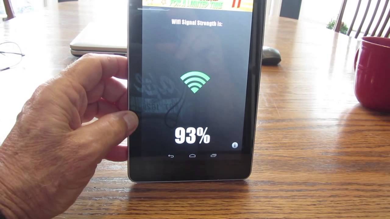 Nexus7 Wifi Test - How to easily get better wifi