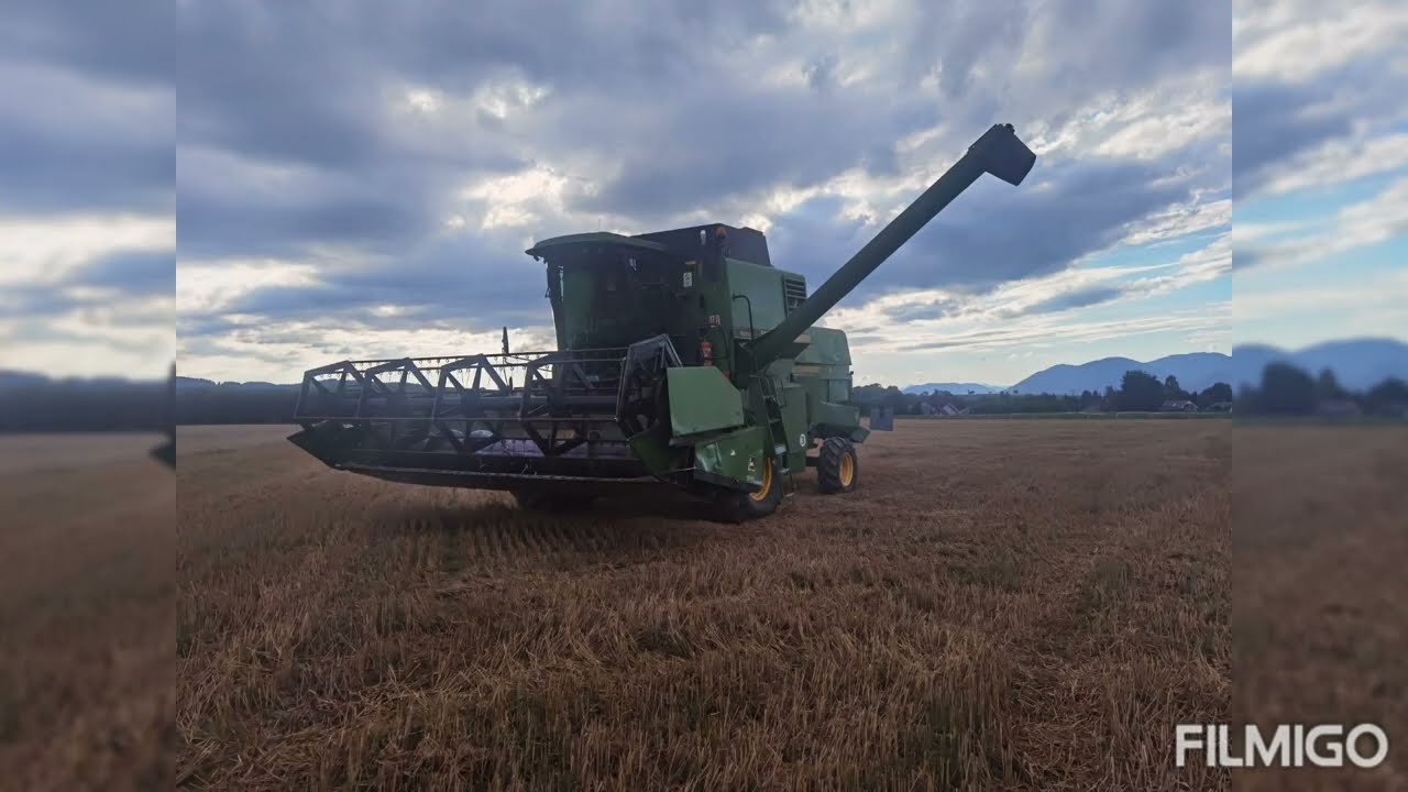 ŽATVA LIPTOV CASE 527 JOHN DEERE 1188 HYDRO 4