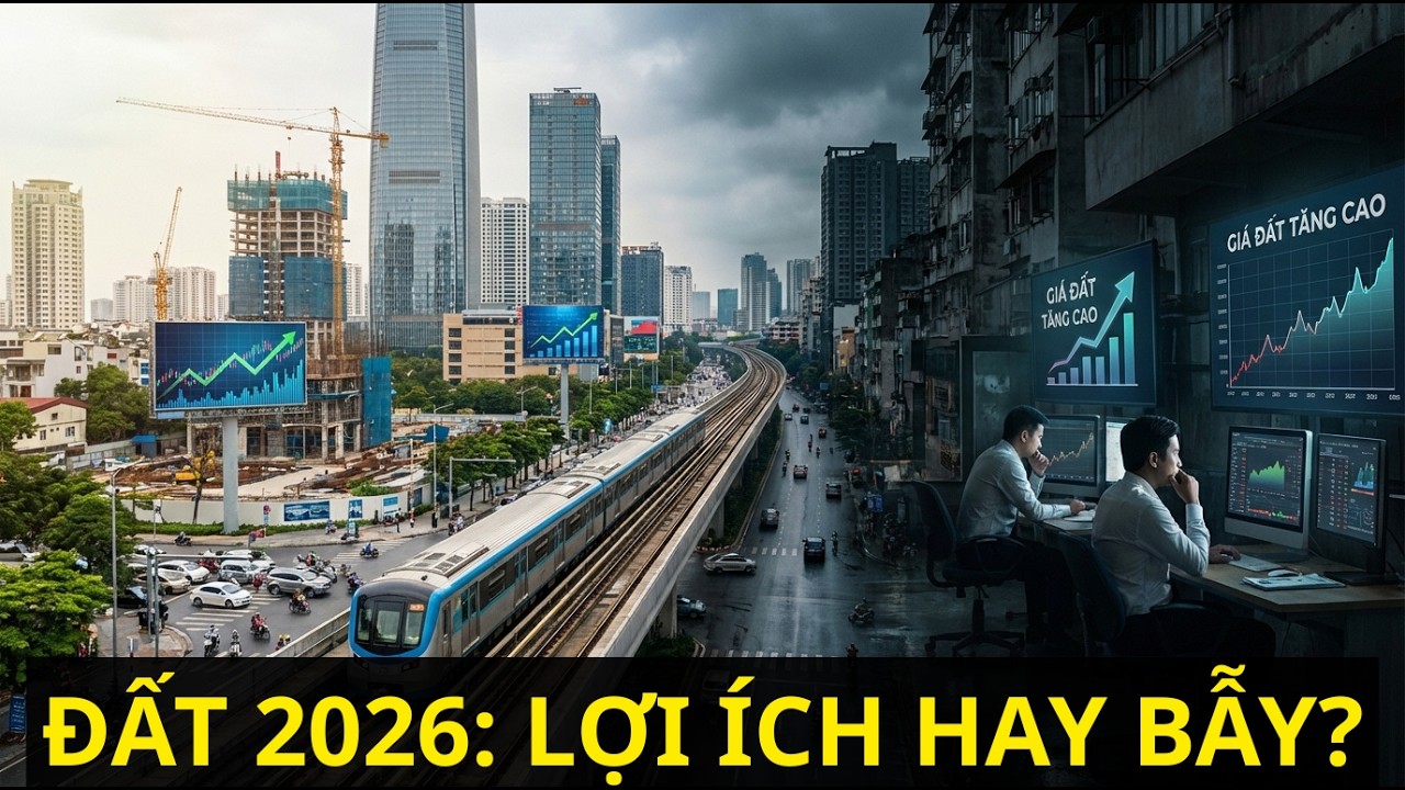 Bất Động Sản 2026: Bảng Giá Đất, Metro Và Rủi Ro Đầu Tư Toàn Cầu