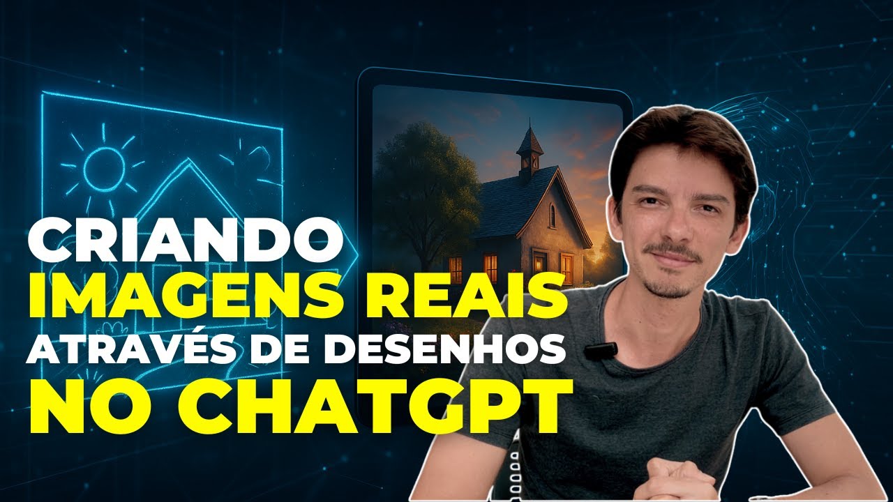 Como Criar Imagens Reais no ChatGPT a partir de um Esboço Manual