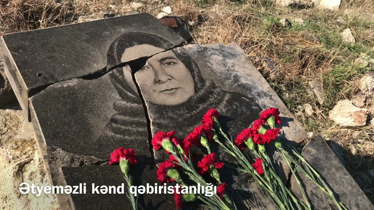 Ağdam- ƏTYEMƏZLİ kəndi və kənd qəbiristanlığı