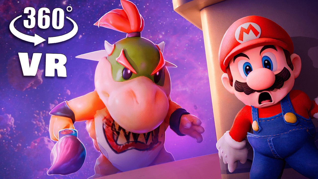 SUPER MARIO 360&deg; VR - Galaxy Movie!