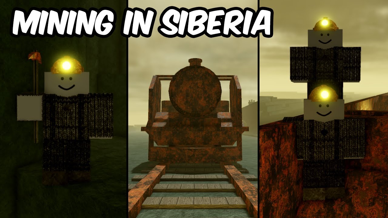 Being Forced To Live in Siberia To Mine Coal in Roblox...