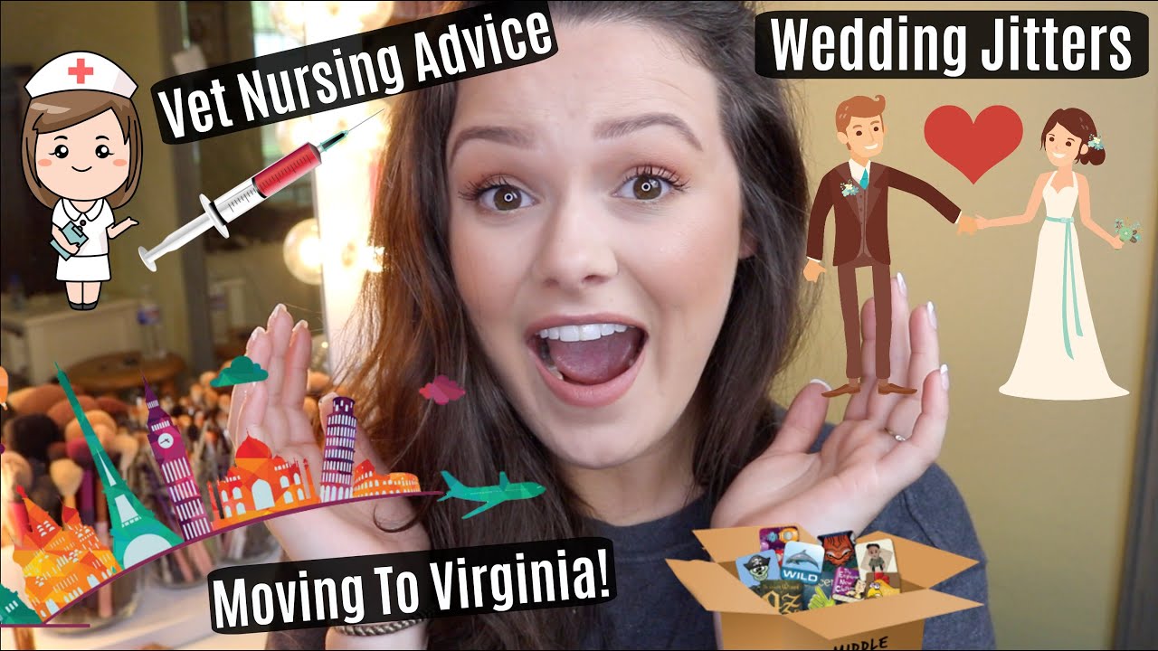 Vet Nursing Advice, Wedding Talk & Moving! (again) Q&A | Wedding Week!
