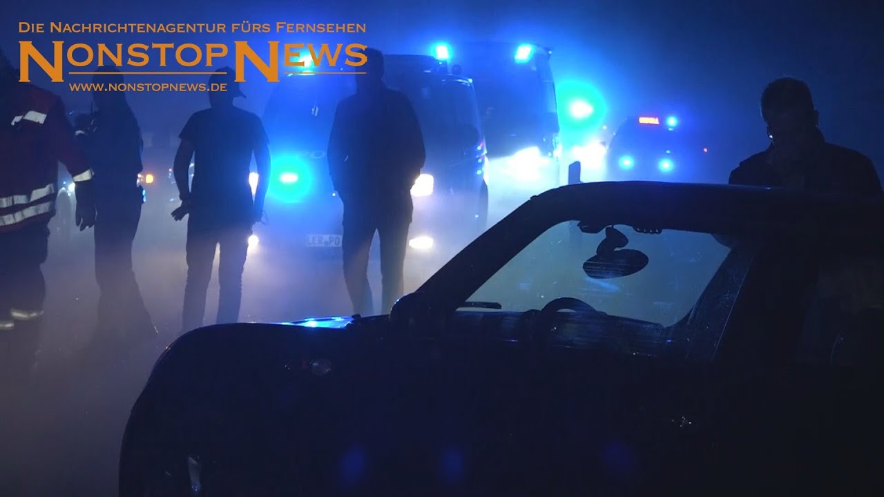 Schwerer Unfall auf B438 in Rhauderfehn - Nebel sorgt für Sichtweiten unter 30 Metern