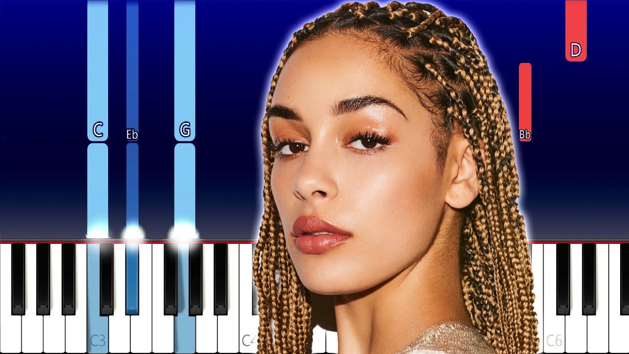 Jorja Smith - Don't Watch Me Cry (Piano Tutorial)