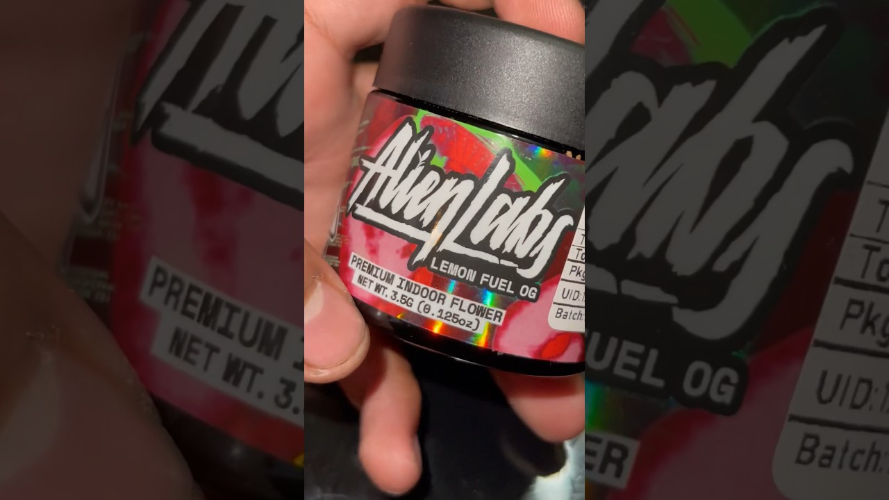Lemon Fuel OG by Alien Labs - Strain Review 🍋⛽️