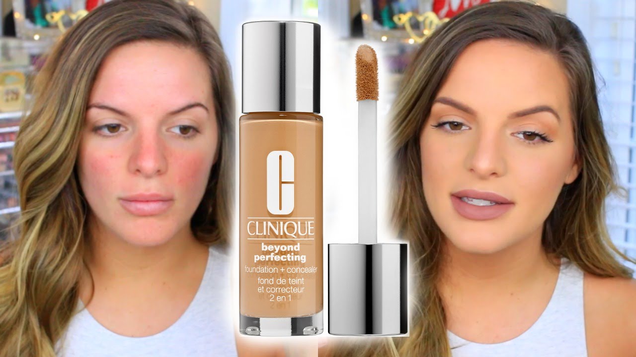 Clinique Beyond Perfecting Foundation & Concealer | First Impression | Casey Holmes