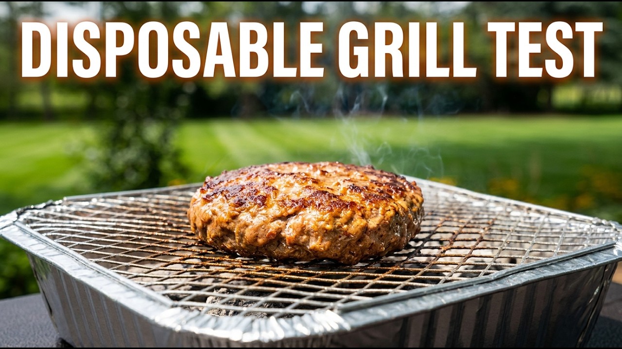 Can You Really Cook On A Disposable Charcoal BBQ Grill?