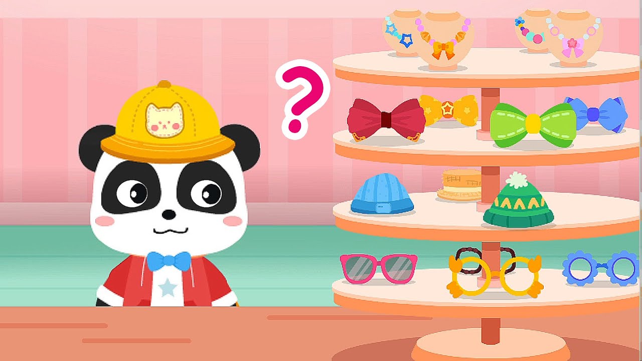 Baby Panda's Cool Supermarket | Have Fun Shopping Time With Mom And Dad | Babybus Games Video
