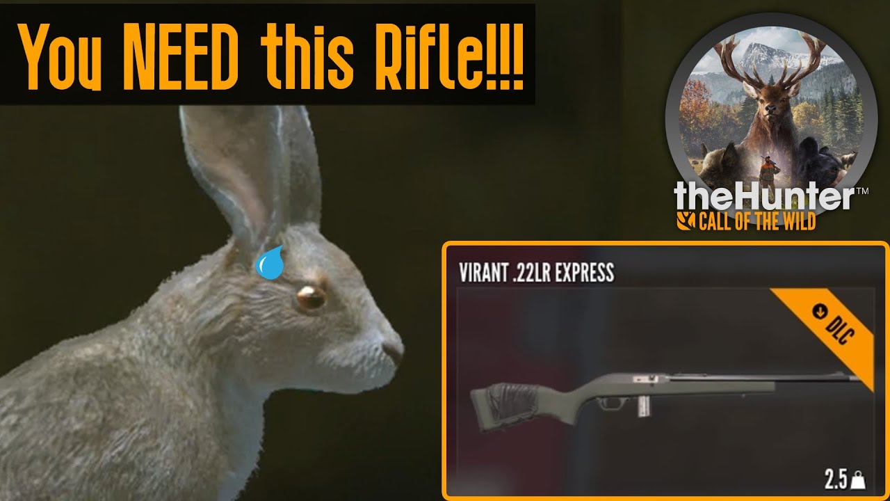 You NEED this Rifle! Virant .22LR Weapon Pack 1 DLC theHunter Call of the Wild