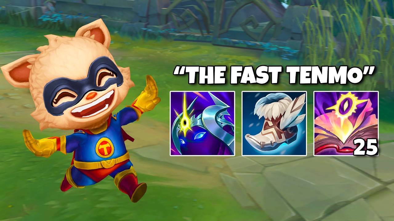MOVEMENT SPEED TEEMO BUILD...