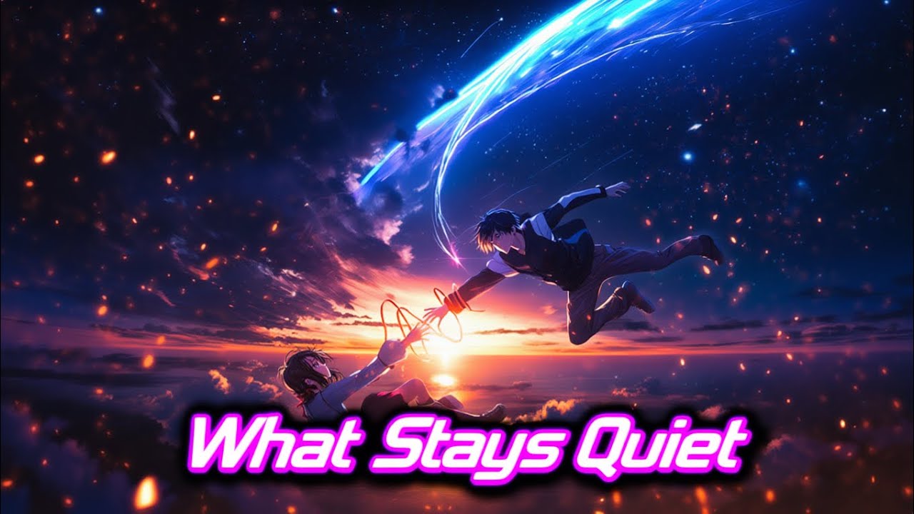 What Stays Quiet – Nightcore (Sped Up + Lyrics) | Dark Emotional Anime Music, Sadcore Aesthetic