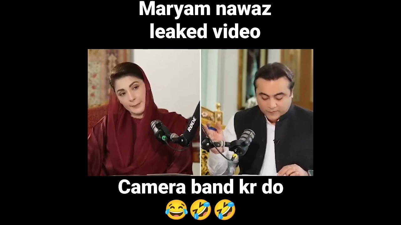 Maryam nawaz leaked video #shorts