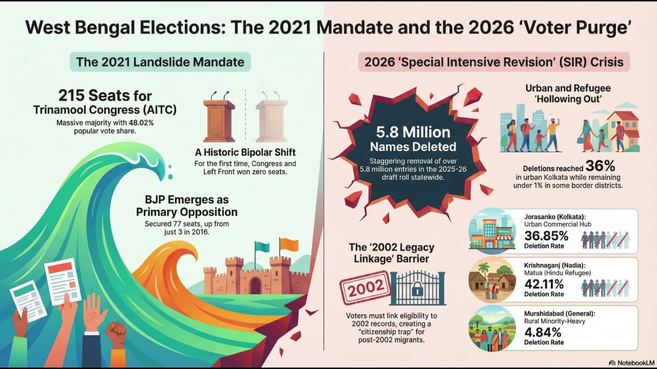 PODCAST 001 | ২০২৬ বিধানসভা: তথ্যভিত্তিক বিশ্লেষণ ও আসন সমীকরণ | WB Election 2026 Data Analysis