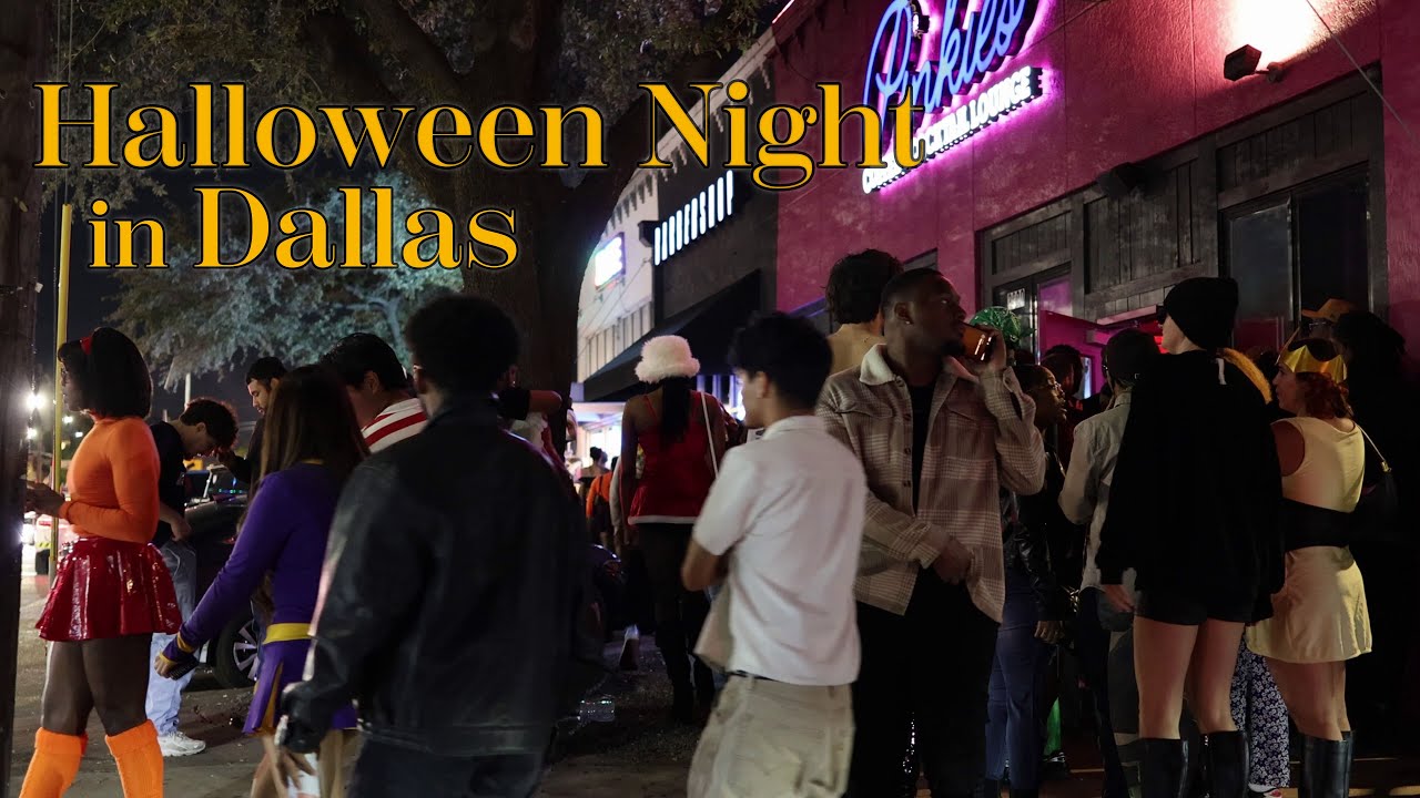 [4K] 2025 Halloween Night in Dallas, Texas