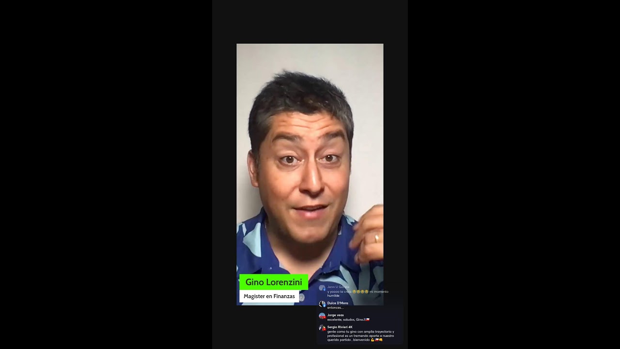 Gino Lorenzini se afilia a partido nacional LIBERTARIO para bajar impuestos. 📱
