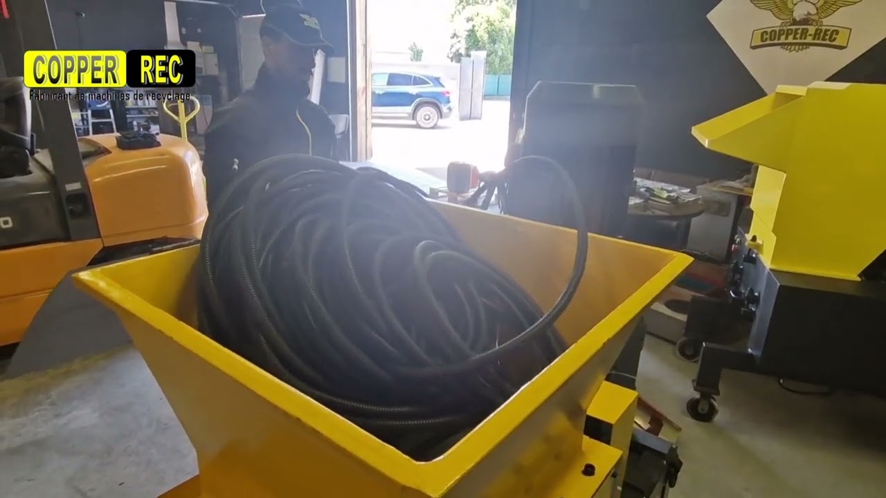 Pré-broyage plastique avec déchets CR-Z