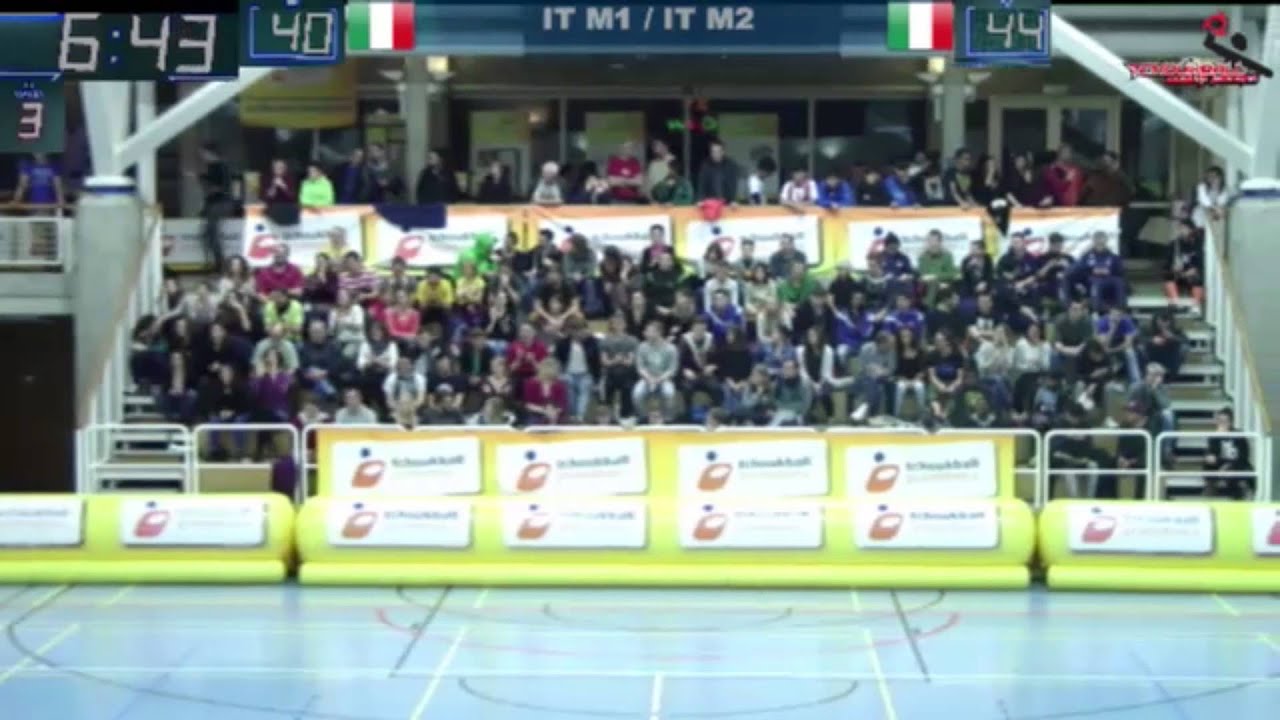 Tchoukball Geneva Indoors 19dec2015 - Nations Cup final for 3rd place - Italy Men 1-Italy Men 2  3/3