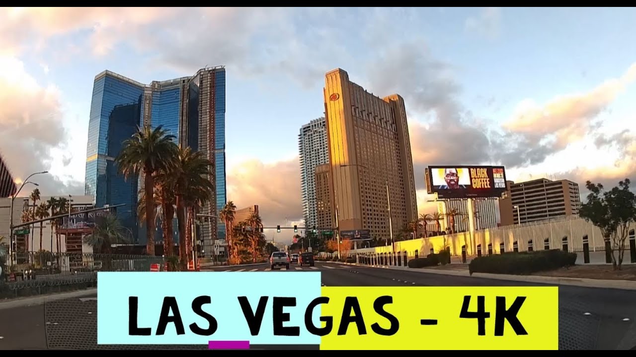 Driving through the gorgeous Las Vegas - Raw unedited Audio and Video from Dashcam
