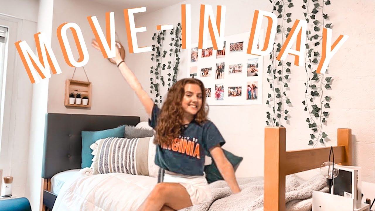 college MOVE IN DAY vlog! | freshman year at UVA
