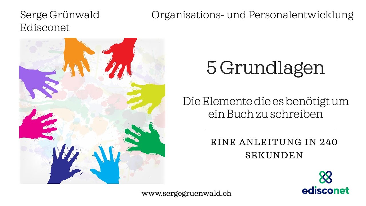 5 Grundlagen um ein Buch zu schreiben