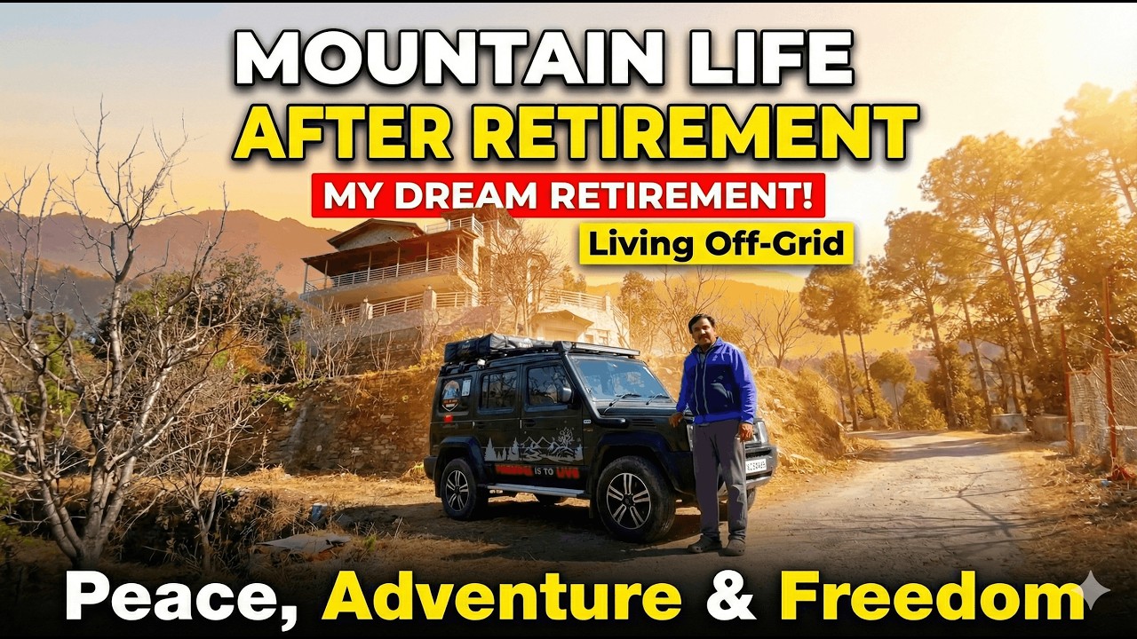 Is This the Perfect Retirement? Living Off-Grid in a Mountain Villa | Peace, Adventure & Freedom