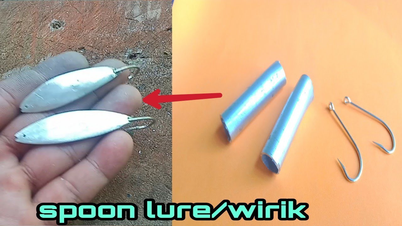 HOW TO MAKE SPOON LURE / WIRIK ..