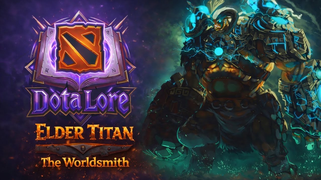 Dota 2 lore : Elder titan the Worldsmith