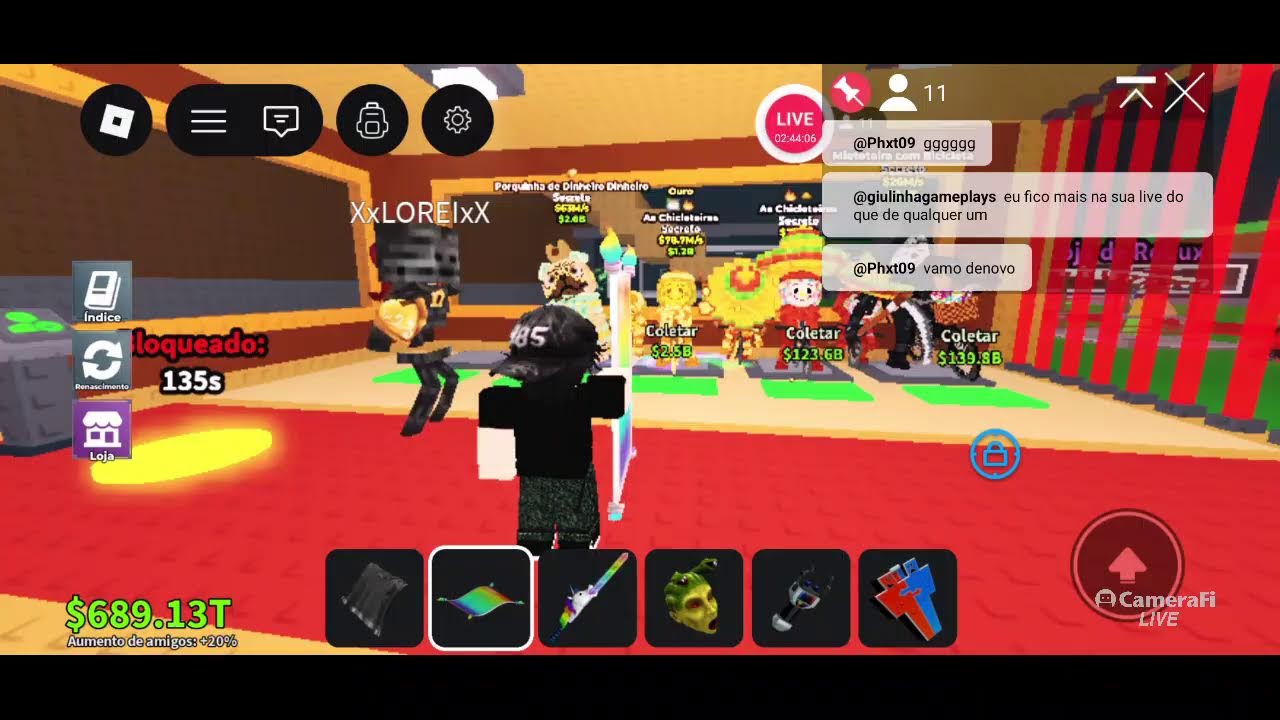 pvp mais de 100m e trade