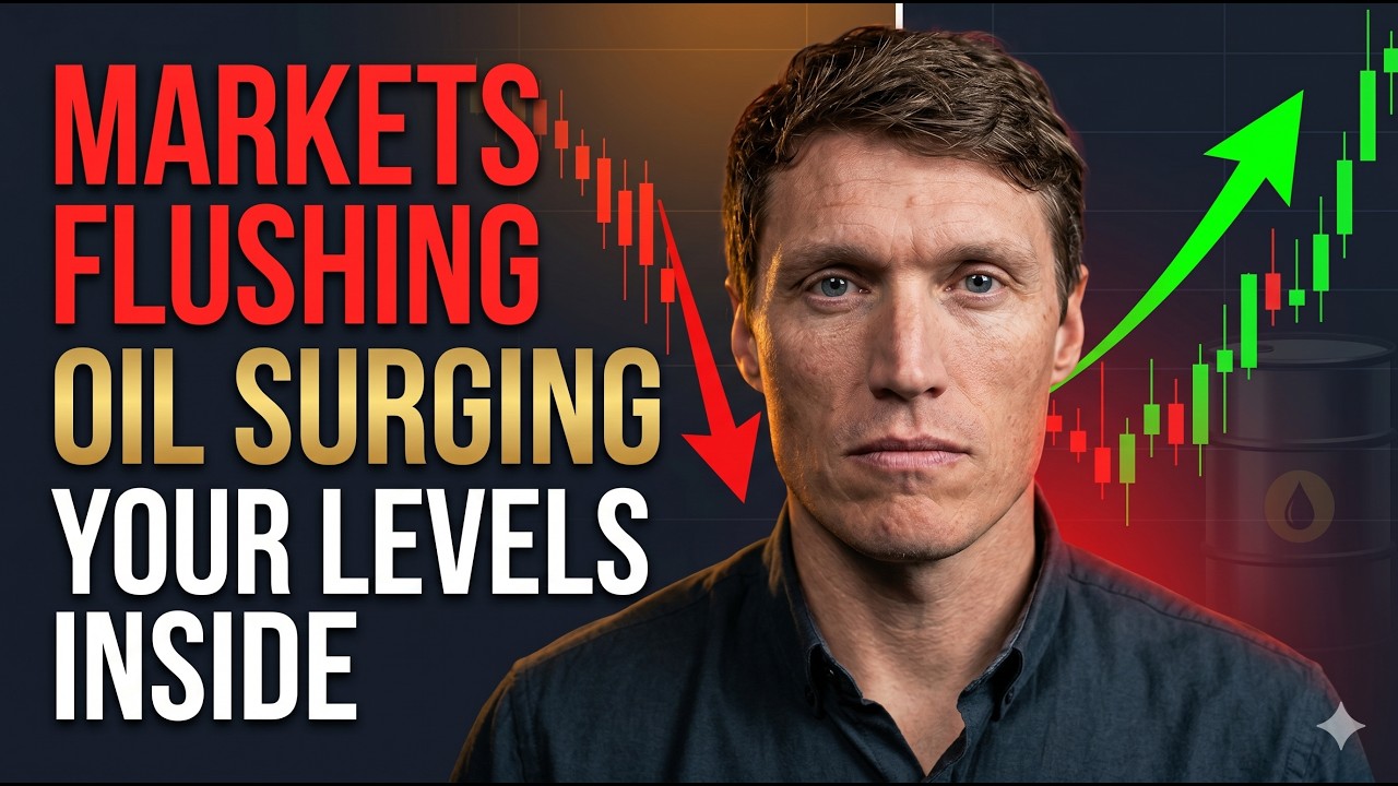 The Market Is Flushing &mdash; Oil Is Surging &mdash; Here's Every Level You Need Right Now
