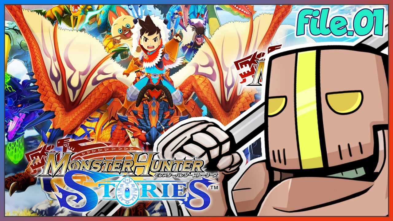 【Part.01】3までに1・2を初見クリアしたい！【モンスターハンターストーリーズ】