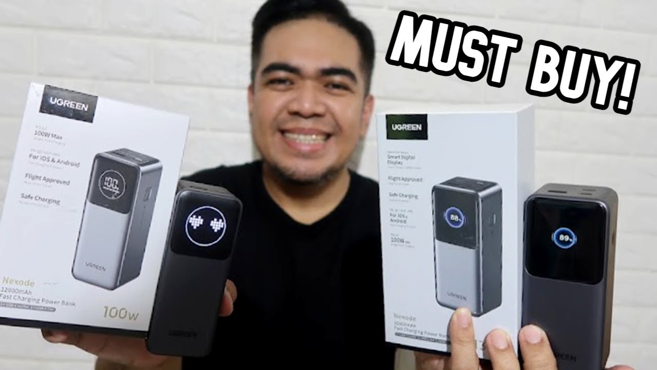 GINALINGAN NAMAN MASYADO NI UGREEN! UGREEN Nexode PB721 and PB724 Powerbanks Unboxing and Review!
