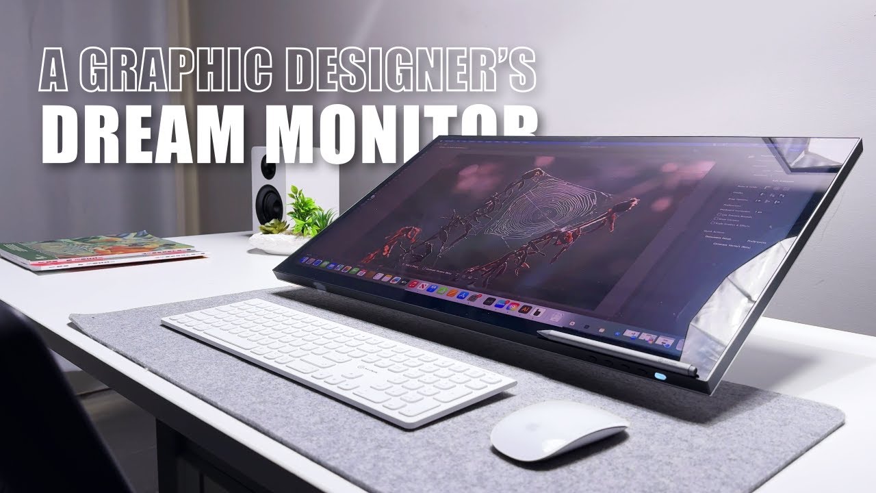 Every Graphics Designer's DREAM MONITOR | Clarity Max Touch 32