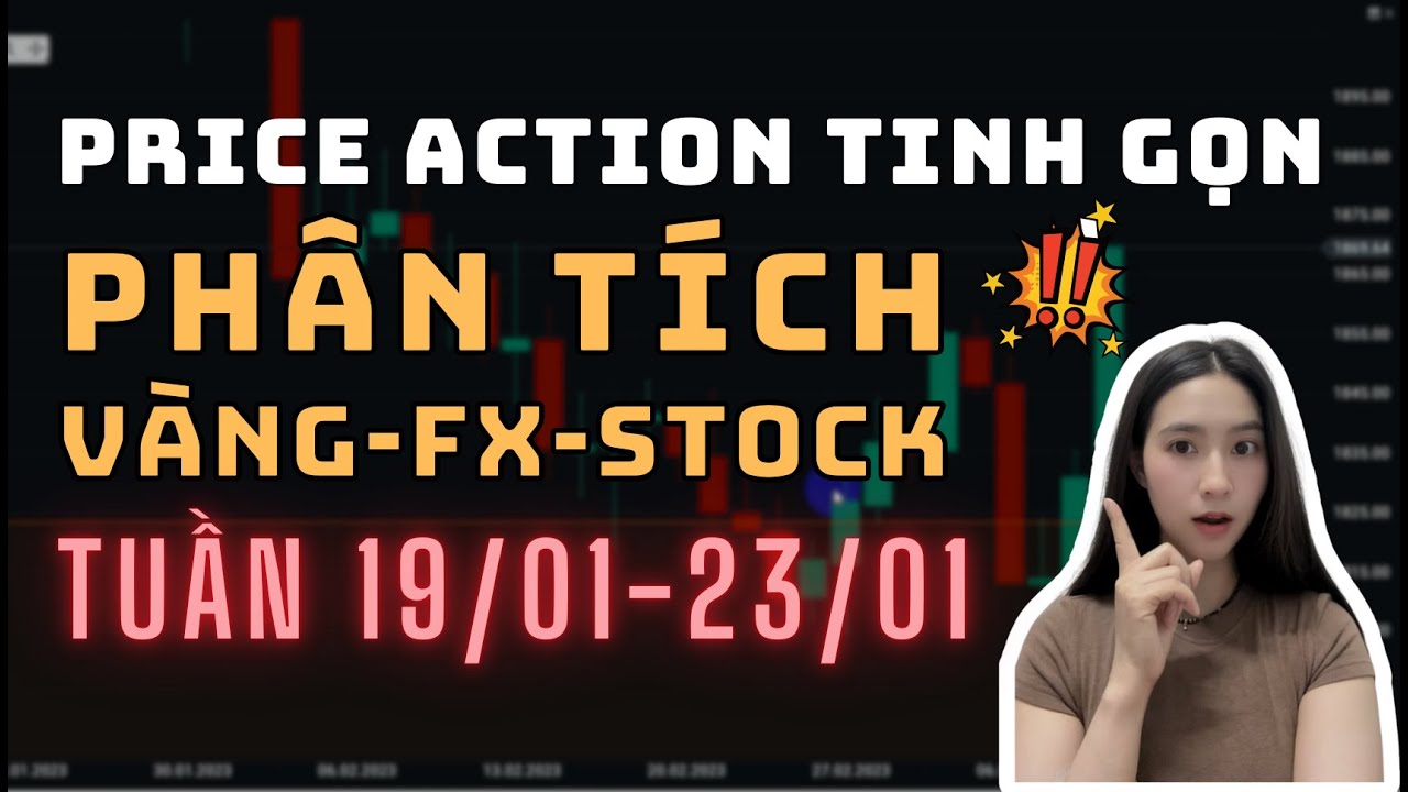 ✅Phân Tích VÀNG-FOREX-STOCK Tuần 19/01-23/01 Theo Phương Pháp Price Action Tinh Gọn | TraderViet