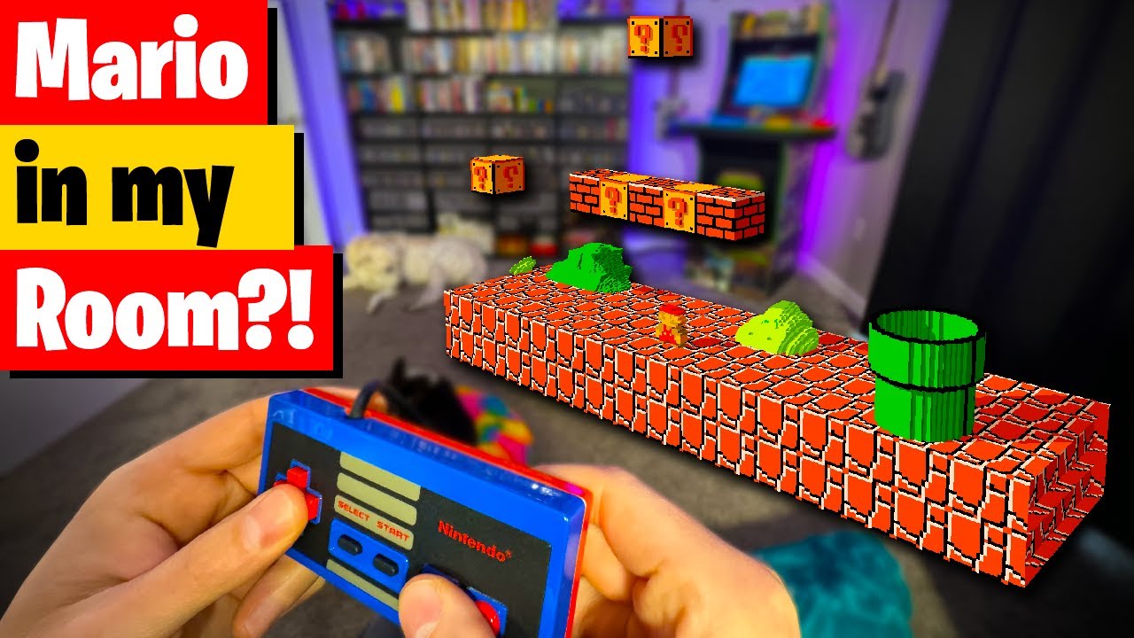 Mario, but it's in my room...