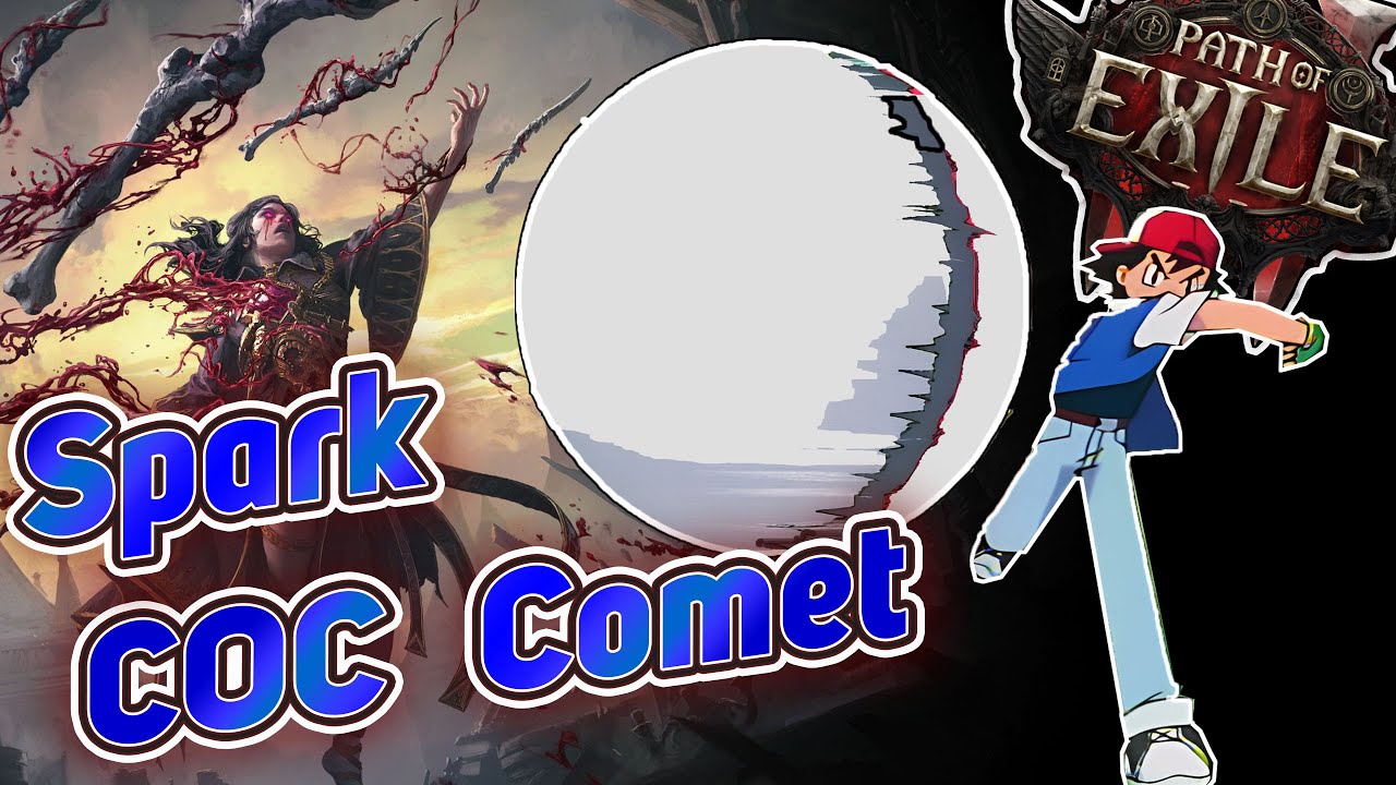 Bloodmage Spark COC Comet PoE 2. 0.4.0. Build showcase #PathOfExile2 #poe2builds