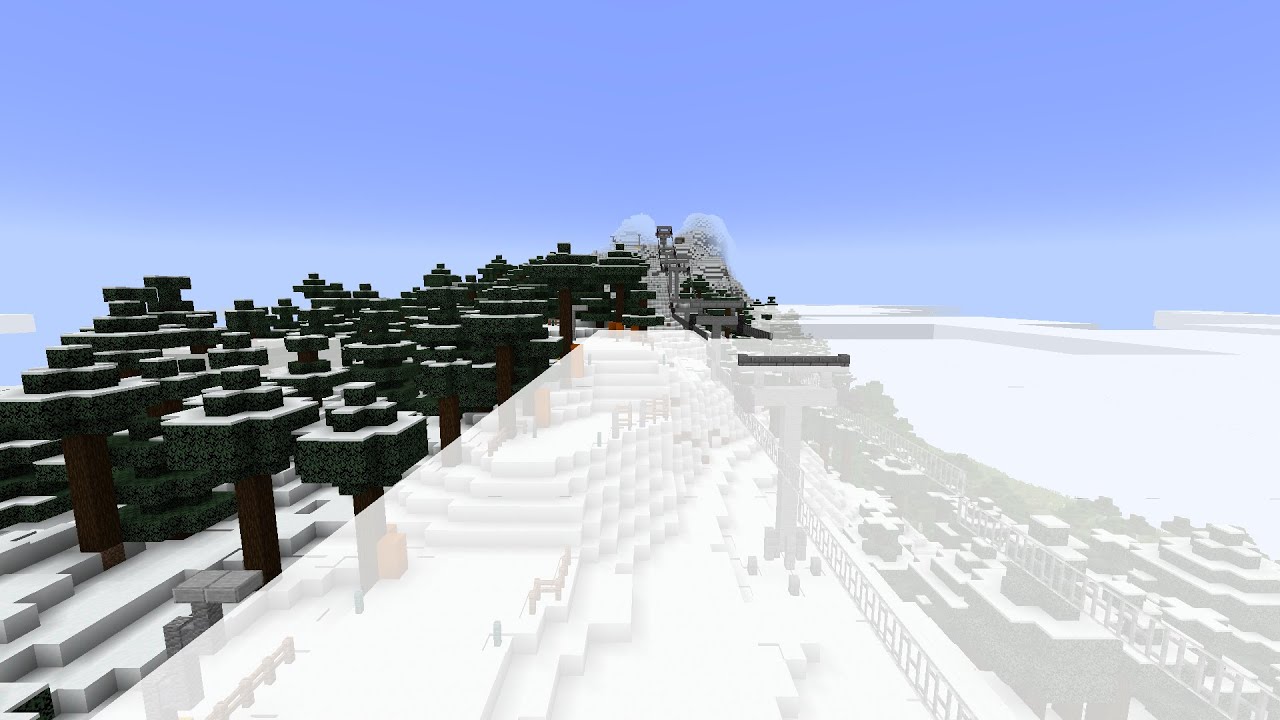 Minecraft | Skigebiet | Livestream von N1trogamer