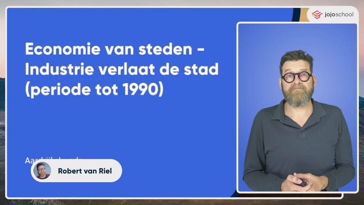 Industrie verlaat de stad (periode tot 1990) - Aardrijkskunde - HAVO & VWO