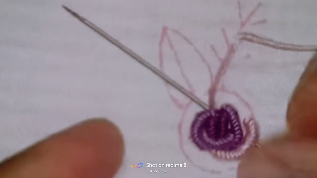 ਇਨਾ ਸੋਹਣਾ Rose Flower Embroidery Design ✨। ਸੌਖੇ ਤਰੀਕੇ ਨਾਲ ਬਣਾਉਣਾ ਸਿੱਖੋ।