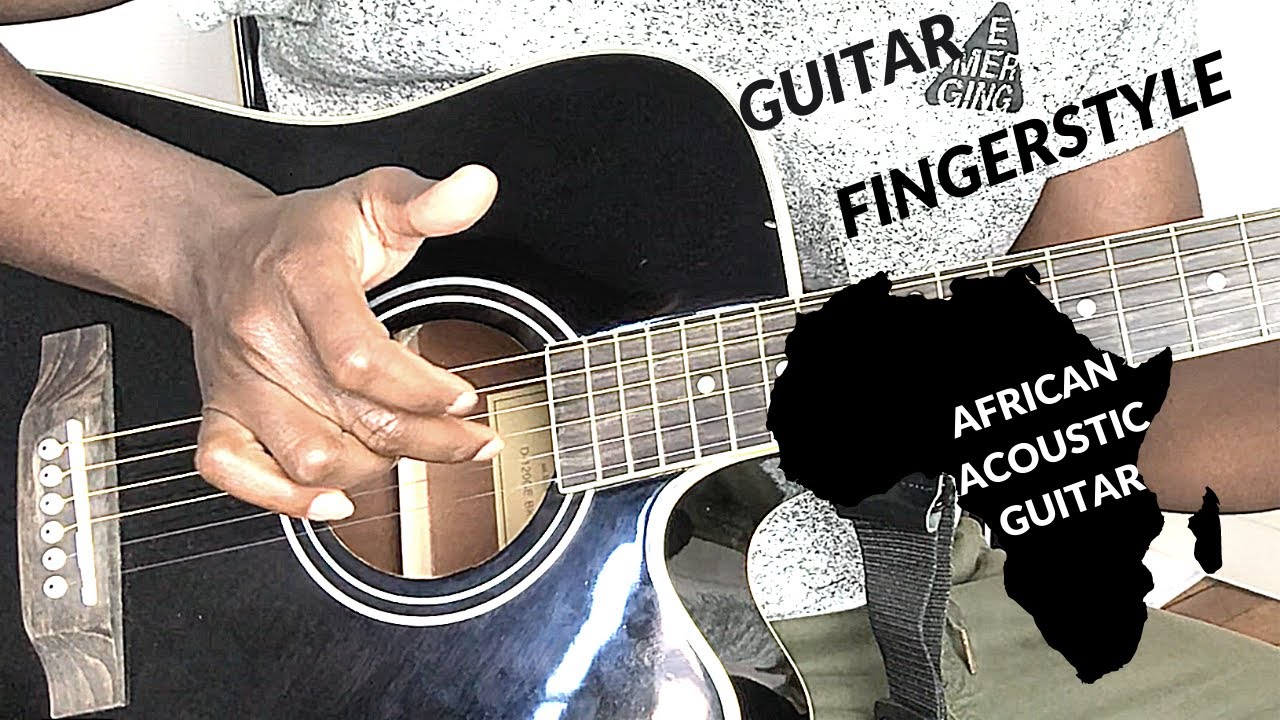 Guitar Fingerstyle Picking Exercise to improve in African Acoustic Guitar | Congolese Rumba