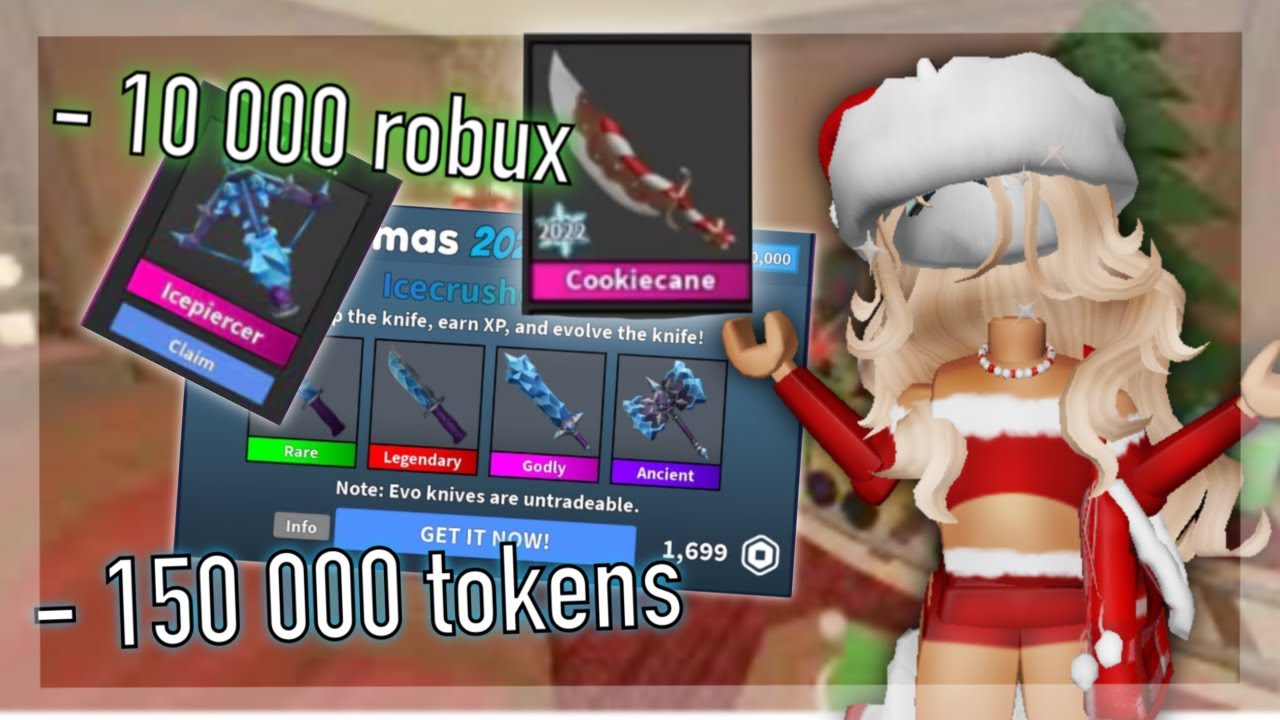 BUYING EVERYTHING IN THE NEW MM2 CHRISTMAS UPDATE 2022!!