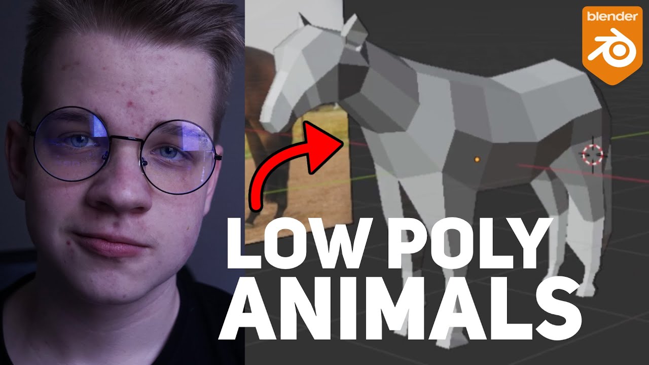 Guide to make low poly animals - blender 2.9