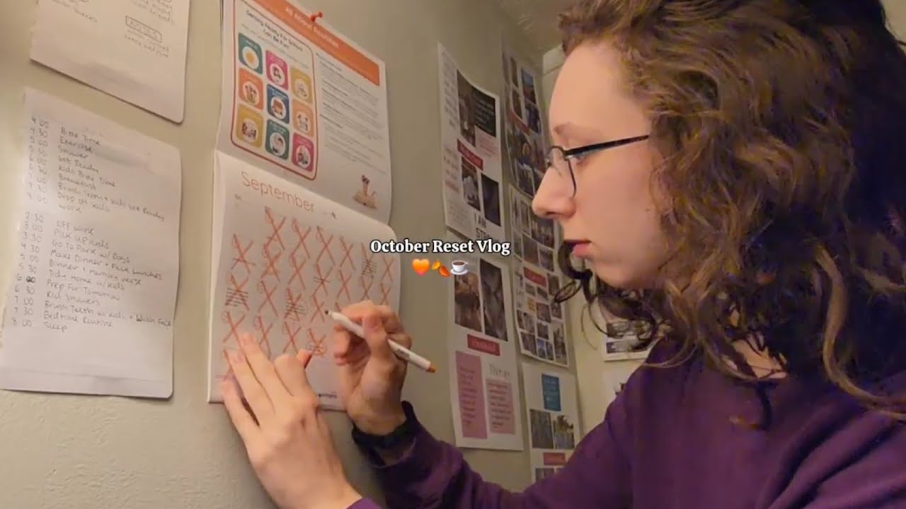 October Reset VLOG | lessons learned, new budget, mini home reset